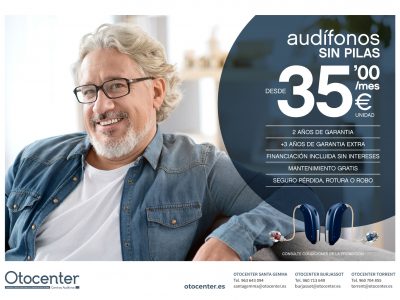 Audífonos sin pilas